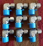 9 Ssp Duolok ISSD6ME8 Male Elbow 3/8" Tube X 1/2" Mnpt Fitting Lot. Fixed Price $64.50.