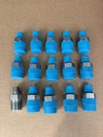 Lot Of 15 Swagelok 316 Stainless Fitting 1/2 Npt X 1/4 Male New SS-8-HRN-4. Fixed Price $305.00.