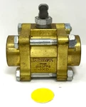 Whitey Brass Ball Valve B-63TF8-33OD. Fixed Price $175.00.