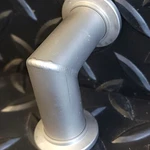 Kurt J. Lesker QF16-075E90M Flanged Ss Mitered Elbow (lot Of 2). Fixed Price $48.00.