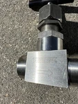 Whitey Swagelok Stainless Steel Integral Bonnet Needle Valve, 1/2" Npt, SS-7VF8. Fixed Price $54.25.
