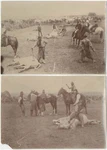Two Western Ranching Photographs / 1875. Fixed Price $300.00.
