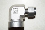 Superlok Female Connector Elbow 3/8" Tube Od X 1/2" Npt (SFE-6-8N-S316). Fixed Price $25.00.