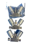 Swagelok 6LVV-P1V222P-AA, 6LVVP1V222PAA High Purity Manifold 1/4" Fvcr, Lot Of 3. Fixed Price $849.99.