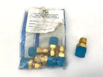 Bag Of 6 New Swagelok B-8M0-1-8 Tube Fitting 8MM Connector Od 1/2" Male Npt. Fixed Price $60.00.
