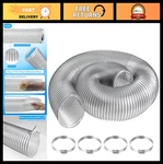 6" 10' Flexible Pvc Dust Collection Hose - Puncture Resistant For Shop Vacuum,. Fixed Price $84.99.