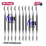 Hu-friedy #21 Miller Bone File BF21 10 Pc Set. Fixed Price $217.00.