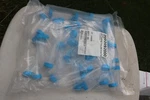 Bag Of - Kendall Elkay 50ML Centrifuge Tube With Blue Plug Screw Cap. Fixed Price $24.99.