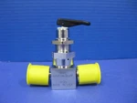 Parker 4V1-PT4K-SS-PP Manual Bellows Valve W/ Toggle Handle, 1/4" Fvcr, New. Fixed Price $75.00.