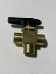 Swagelok B-43XF4RT Brass 1-PIECE 40 Series 3-WAY Ball Valve Fnsp. Fixed Price $99.00.