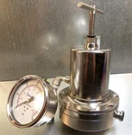 Steriflow Mark 96AA Sanitary Pressure Reducing Valve - Warranty. Fixed Price $500.00.