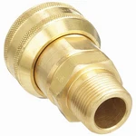 Parker Brass Male Npt Quick Coupler Socket Only Pipe Hose Fitting Connector. Fixed Price $40.00.