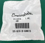 Swagelok Stainless Steele Tube Fitting SS-QC6-B-600IS 0.5 Cv, 3/8 In.. Fixed Price $60.00.