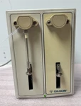 Gilson 402 Dual Syringe Pump With One And Valves. Fixed Price $220.00.