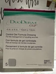 Convatec Duoderm Control Gel Formula 4"X4" Hydrocolloid Sterile Adhesive Dres. Fixed Price $19.99.