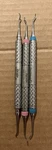 Three Used Dental Gracey Curette SCNEV139 Hu Friedy. Fixed Price $24.00.