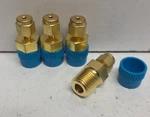 Lot Of 4 New No Box! Swagelok 1/16"TUBE Od 1/8"MNPT Brass Connectors B-100-1-2. Fixed Price $34.95.