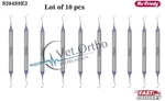 10X Hu-friedy S204S9E2 Everedge 2.0 #204S Double End Sickle Scaler #9 Handle. Fixed Price $145.00.