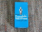 5 Brass Swagelok B-810-6-6 Tube Fittings, Reducing Union 1/2 X 3/8 Od. Fixed Price $69.95.