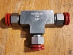 Swagelok SS-8FK0-3 316 Stainless Medium Pressure Union Tee 1/2" Tube Od. Fixed Price $249.00.