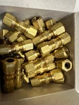 Parker Union: Brass, For 3/8 In X Tube Od, COMPRESSION,25PK. Fixed Price $89.99.