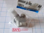 Smc Flow Valve ASQ430F-02-06S Var Pressure Std Body R1/4 Port 6MM Tubing B32. Fixed Price $31.27.