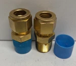 Lot Of New No Box! Swagelok Tube Od X1/2" Mnpt Brass Connectors B-810-1-8. Fixed Price $19.95.