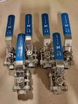 Trueline 1/2" Fnpt, Ball Valves, N650T. Qty. Fixed Price $72.37.