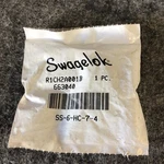 Swagelok SS-6-HC-7-4 Stainless Steel Hose Connector 1/4" Fnpt X 3/8" Barb. Fixed Price $39.99.