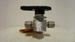 Swagelok Whitey SS-43XS4 3-WAY Ball Valve 1/4" Fittings-new No Box. Fixed Price $77.96.