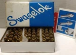 SWAGELOK,B-400-R-6,REDUCER 1/4 Tube 3/8 O.d. Box Of 50. Fixed Price $100.00.