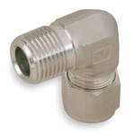 Parker 5MSEL4N-316 1/4" X 5/16" A-lok Mnpt Ss Male Elbow. Fixed Price $43.79.