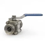 Svf 1" 316L Stainless Steel Ball Valve Sanitary Tri Clamp. Fixed Price $60.00.