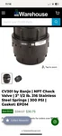 CV301 By Banjo Npt Check Valve. Fixed Price $25.00.