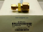 Swagelok B-810-6-4 Brass Reducing Union 1/2" Tube X 1/4". Fixed Price $9.99.