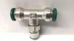 Parker W172PLP-6-4 Prestolok Male Branch Swivel Tee 1/4" Mnpt X 3/8"T. Fixed Price $18.50.