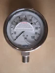 New Wika Instrument 9832615 233.54 4" Industrial Pressure Gauge 100 Psi 1/2" Npt. Fixed Price $149.95.