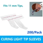 Dental Curing Light Tip Sleeves For 11MM, Stick Hold 200/BOX Kerr #4511TYPE. Fixed Price $15.99.