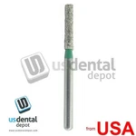 Fg Diamond 10PK Burs SF-12C -837-014C Long Cylinder Flat End Medium 100666. Fixed Price $15.78.