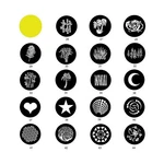 Wellmaking G-40 Film Sheet Gobo Set For Snoot, Concender, Led Light With Gree.... Fixed Price $107.33.