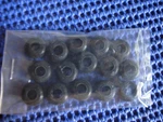 15 Pack--rubber Grommets 1/4" Id X 1/2" Od, 1/16" Groove, Fits 3/8" Panel Hole. Fixed Price $9.99.
