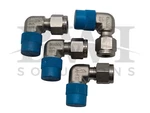 New Swagelok SS-400-2-4 Male Elbow 1/4 In Tube Od X Mnpt (lot Of 4). Fixed Price $75.00.