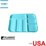 Plasdent Set-up Tray Divided Size (ritter)- Neon Blue, Plastic, 13-1/2I 423536. Fixed Price $14.43.