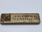 Atq A. W. Faber Castell #9610 Blue Pencils 12 Total,orig Tin,germany,ex-cond!!. Fixed Price $125.00.