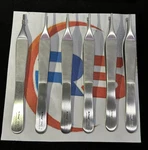10 Hu Friedy Tissue Pliers Adson-brown #43 Surgical 7X7-STRAIGHT 12CM. Fixed Price $100.00.