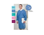 Valumax Extra-safe Lab Coats Raspberry Medium 10/PK Knee-length Light-weight. Fixed Price $39.99.