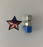 Hy-lok CMC-4-4N-S316 Connector Tube Male, Stainless Steel 316, 1/4" Od. Fixed Price $13.00.