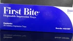 50/BX Dentsply Caulk First Bite Disposable Sideless Impression Trays 661207. Fixed Price $73.05.