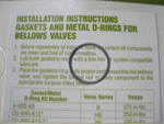Swagelok SS-GSKT-4B-T Valve. Fixed Price $8.95.