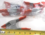 Spring Clamps Lot Of Twelve (12) 6" Inch Metal. Fixed Price $18.95.